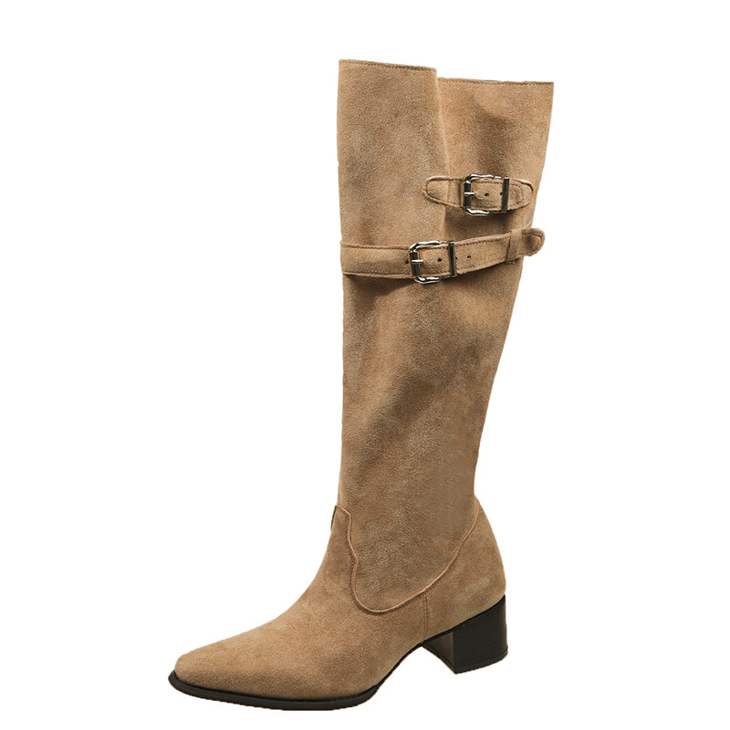 Сапоги женские, коробка CAOT, Khaki