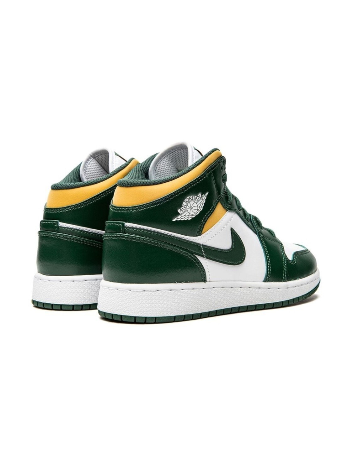 Jordan кроссовки Air Jordan 1 Mid, зеленый — фото 3