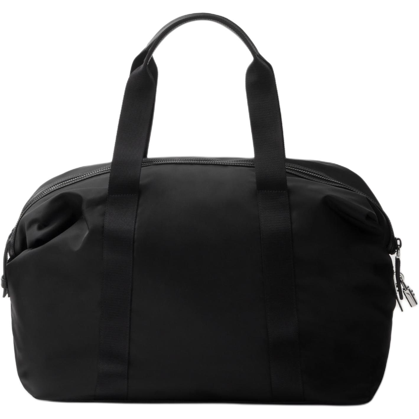 Нейлоновая дорожная сумка мужская черная PRADA, Set (Bag+Dust Bag) — фото 3