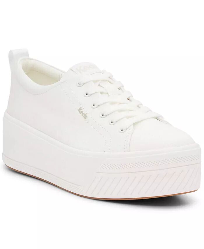 

Женские повседневные кроссовки Skyler Canvas на платформе со шнуровкой от Finish Line Keds, белый