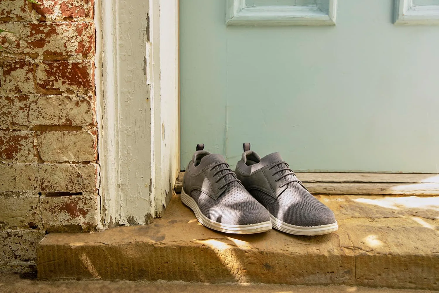 Мужские туфли Dearfoams Nash Slip-On Oxford, легкие, дышащие, с поддержкой свода стопы — фото 3