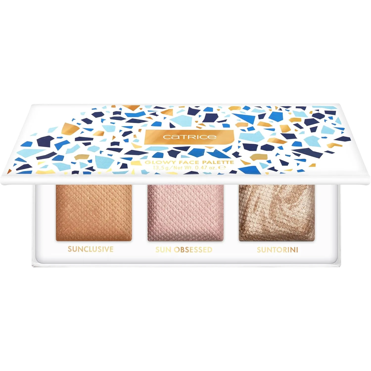 Палетка хайлайтеров Catrice SUMMER OBSESSED Glowy Face Palette C01 Catrice