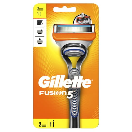 

Бритва + 2 картриджа Gillette, Fusion Manual
