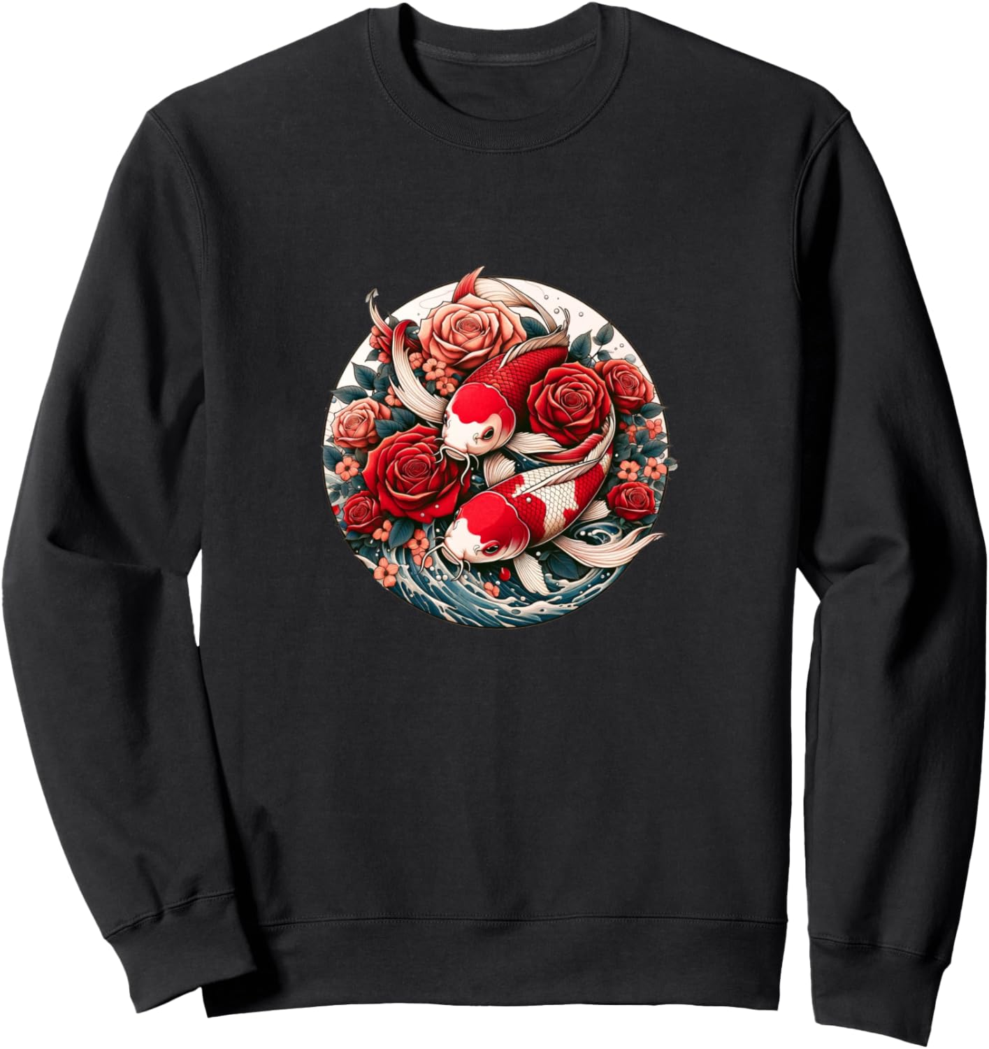 

Толстовка с рисунком пруда с карпами кои в красных и оранжевых тонах Summer Love Cool Teez, Красный, Толстовка с рисунком пруда с карпами кои в красных и оранжевых тонах Summer Love Cool Teez