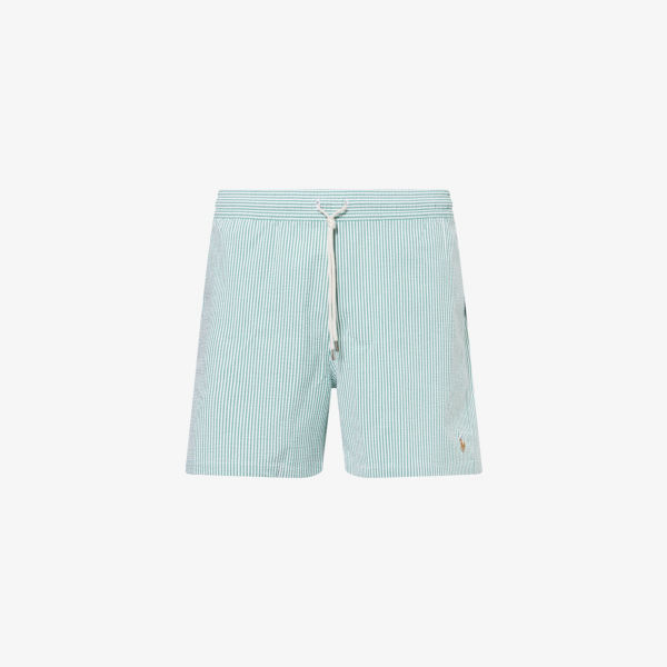 

Пляжные шорты Traveller в полоску Polo Ralph Lauren, зеленый