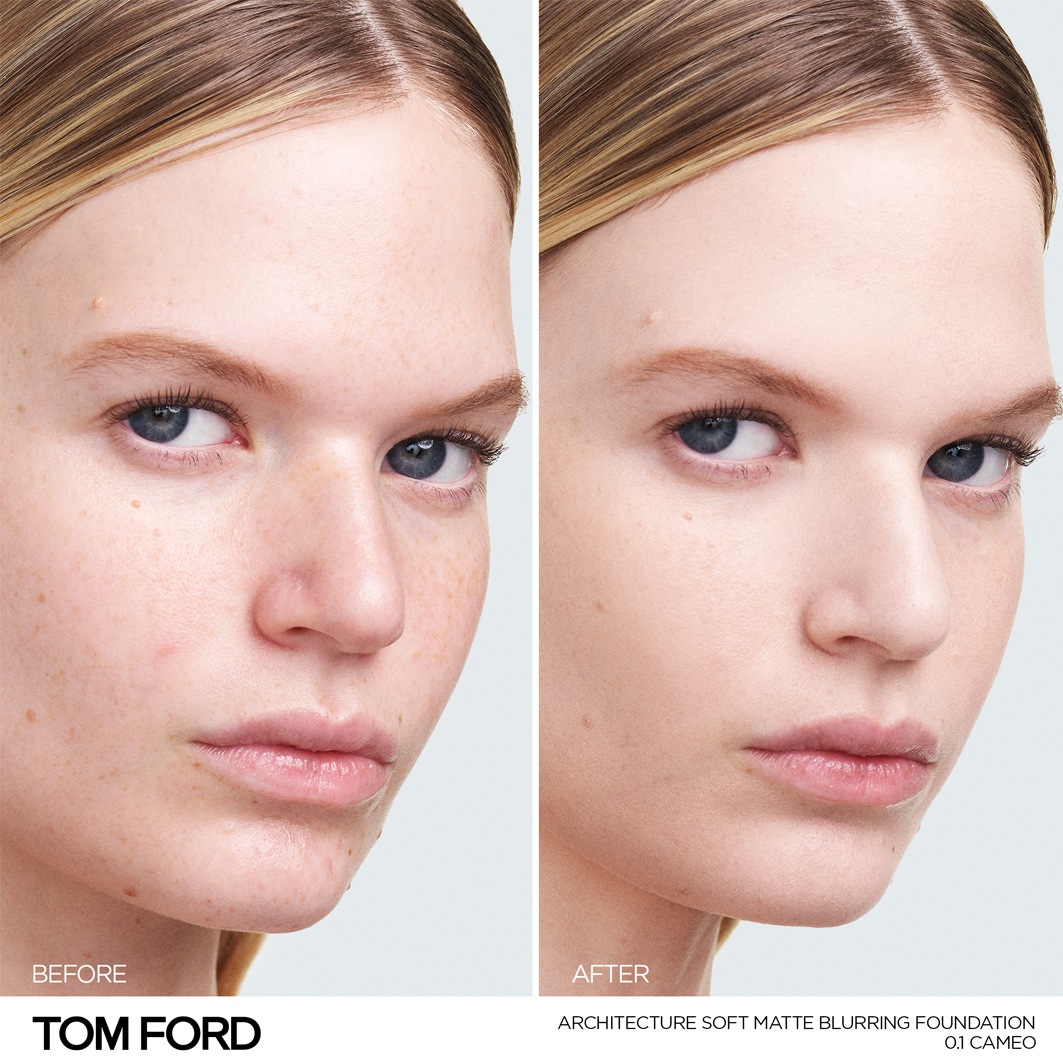 Тональный крем для лица architecture soft matte blurring Tom Ford, 02 - 0.1 cameo, объем 30 мл — фото 3