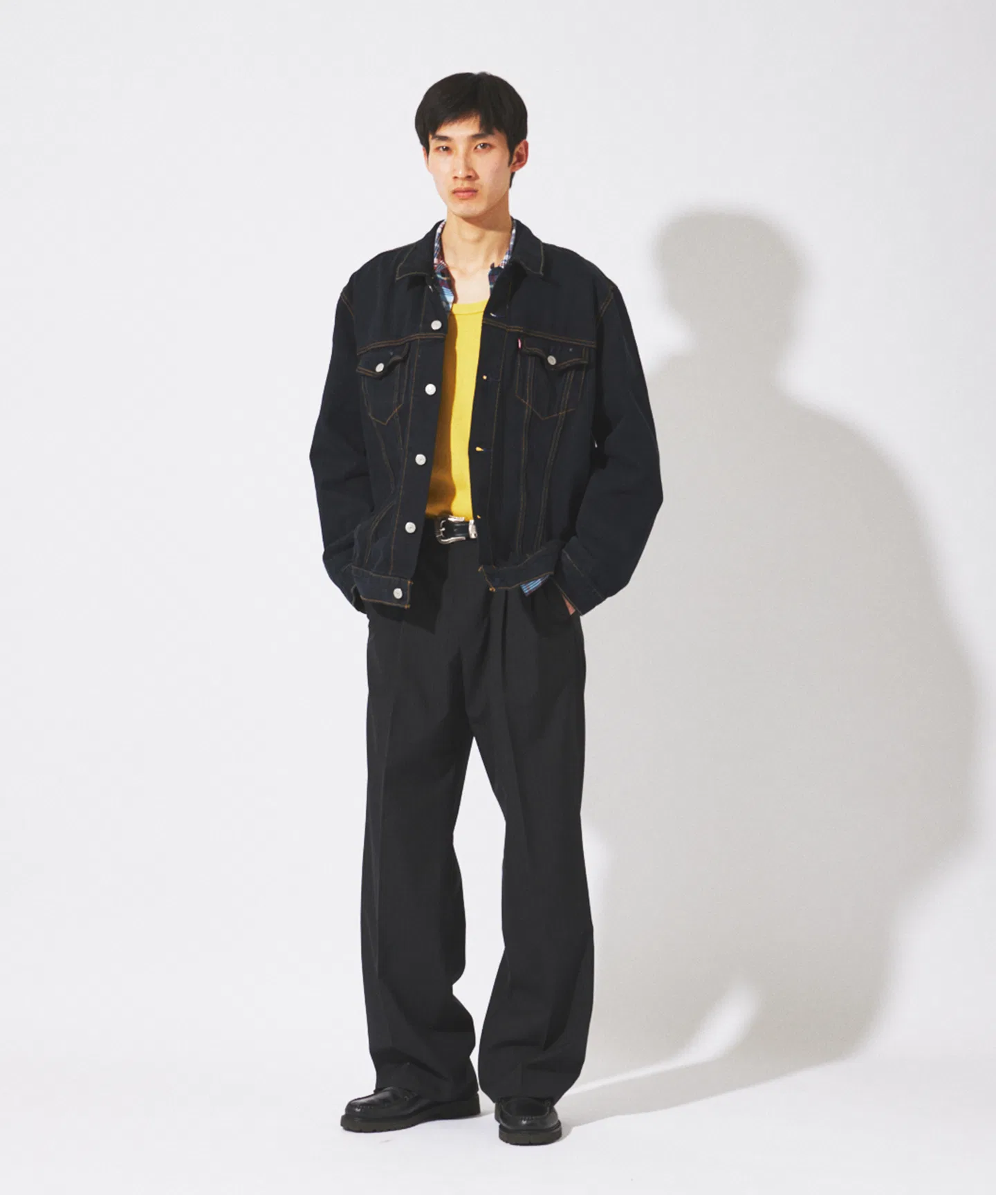 Куртка-тракер LEVI'S® Type 3, окрашенная в технике Overdyed Custom — фото 3