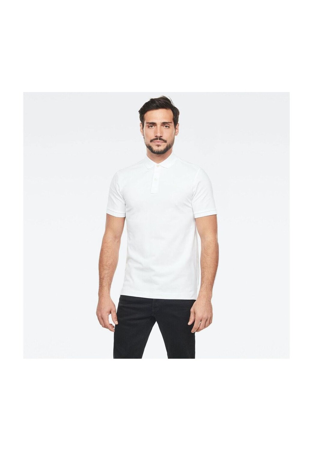 

Поло G-STAR RAW, белый