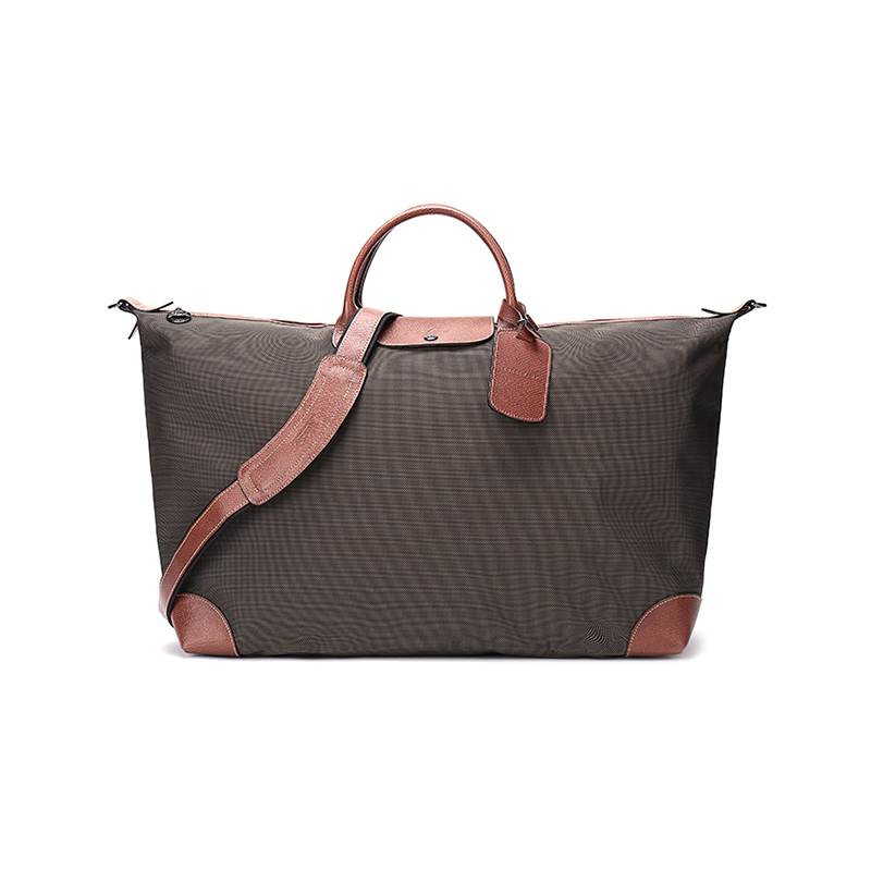 

LONGCHAMP Боксфорд тканевая ручная сумка через плечо дорожная унисекс коричневая, Brown