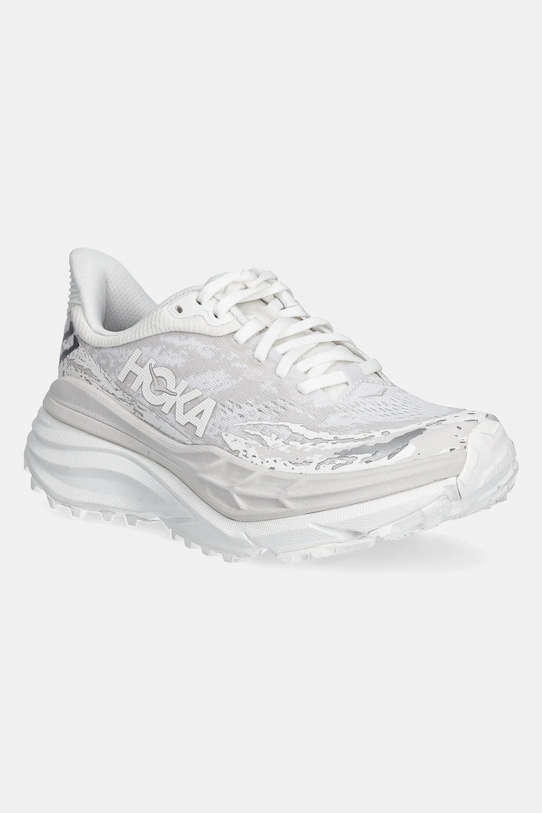 Женские кроссовки Hoka Stinson 5 на толстой подошве, белый