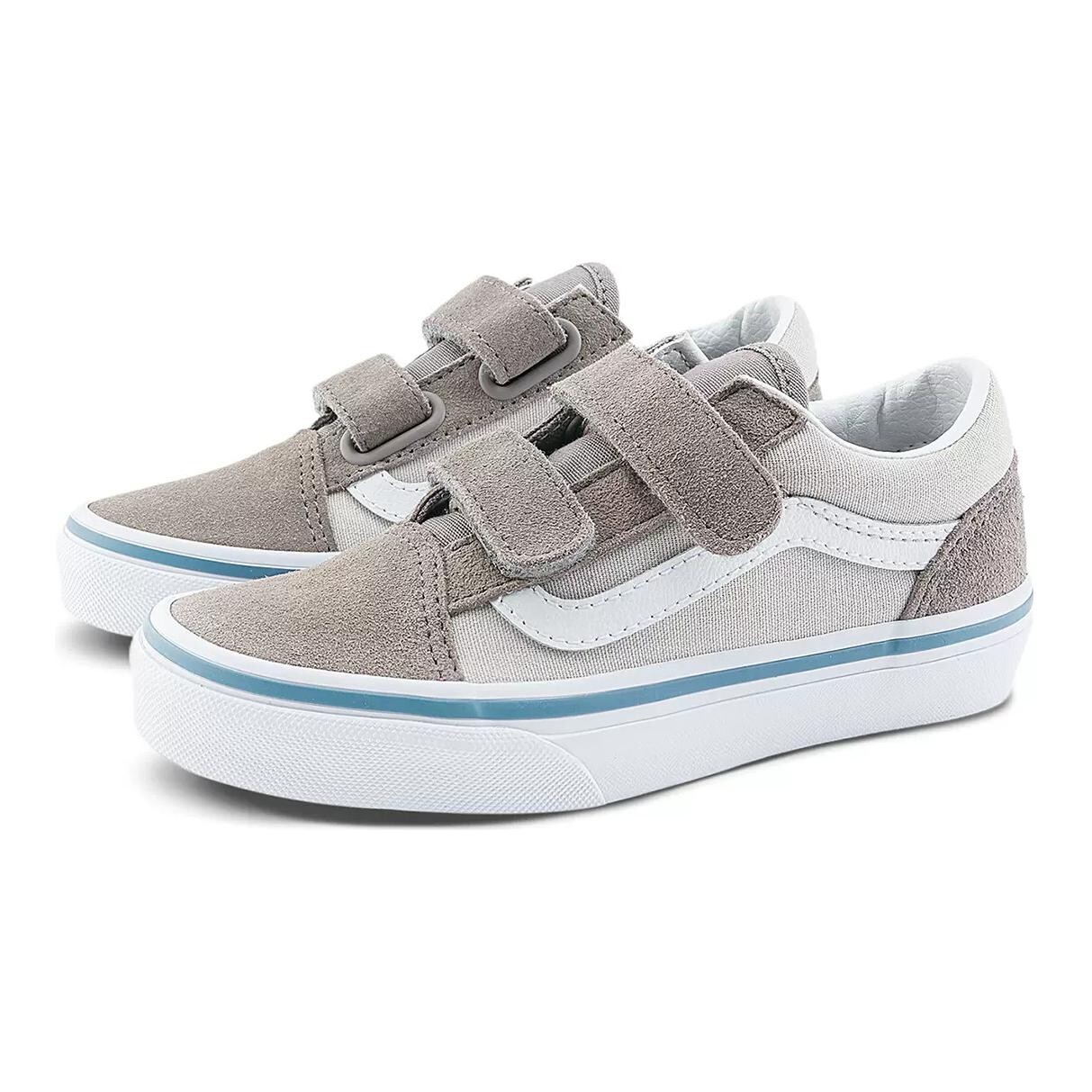 Кроссовки Vans Old Skool Kids Skateboarding Shoes Kids Low-top Gray, серый — фото 3