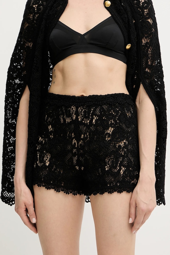 

Хлопковые шорты Twinset, черный