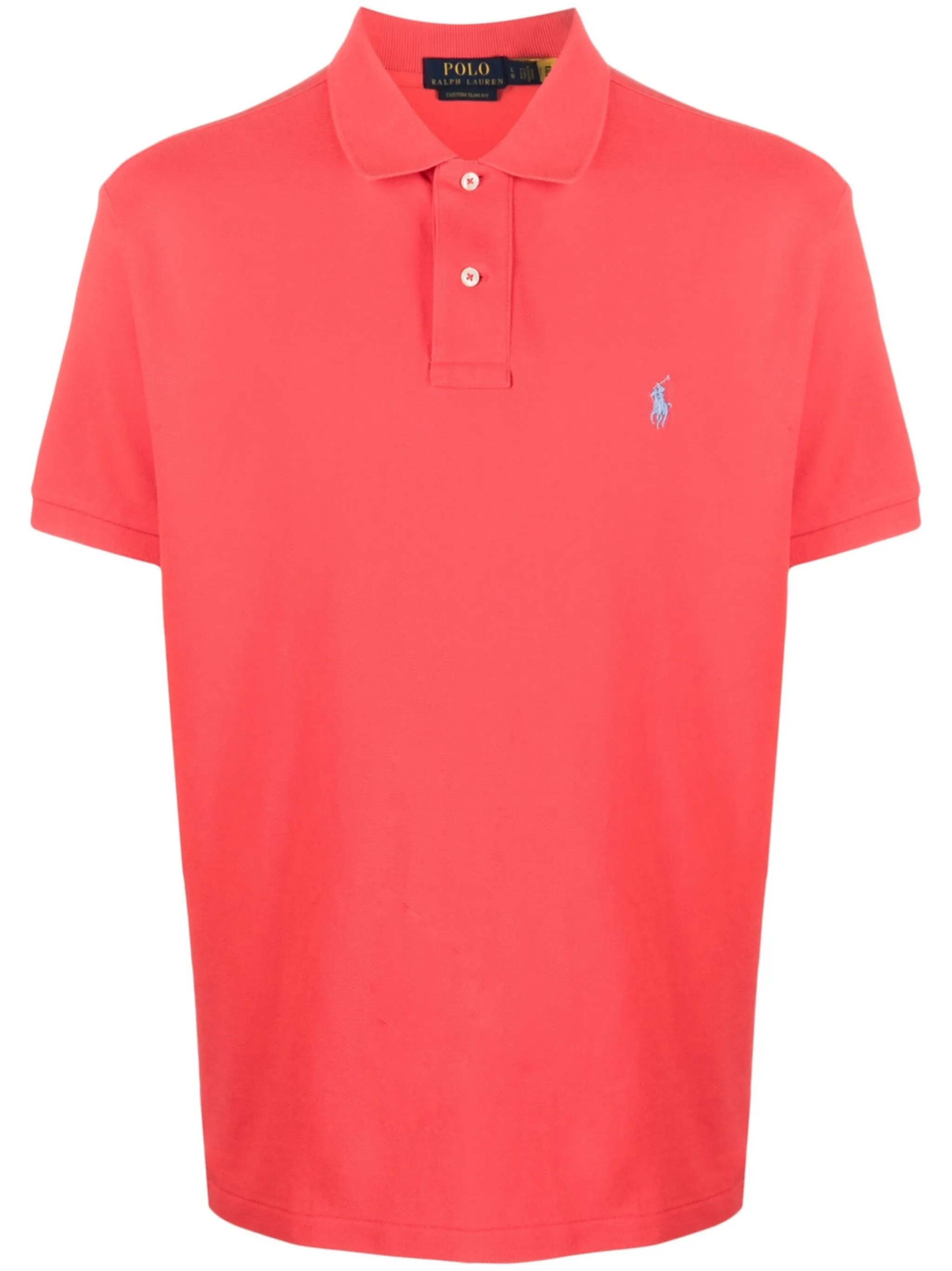 

Рубашка поло с вышитым логотипом Polo Ralph Lauren, красный