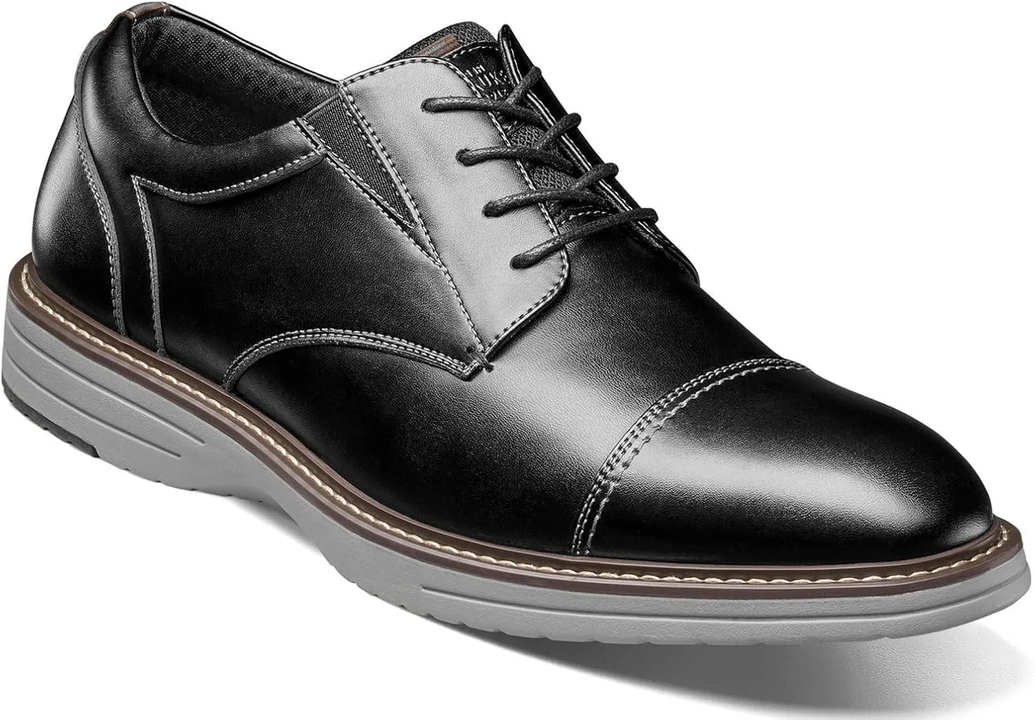 Кроссовки Nunn Bush Herren Gates с мыском, повседневные, легкие, оксфорды, Black Multi