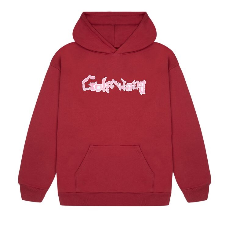 

Худи GOLF WANG Krusher Hoodie Dark Red, красный