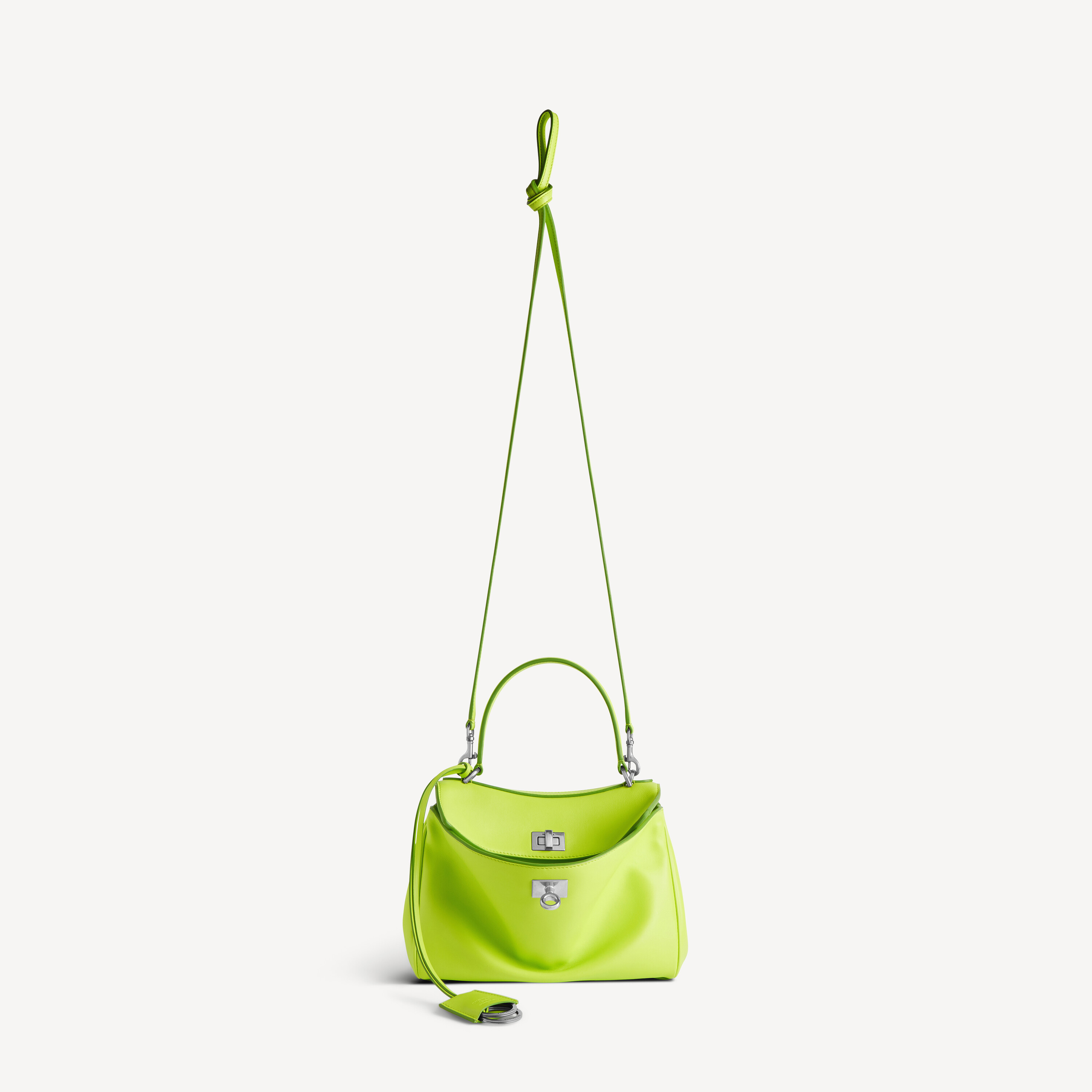 Женская мини-сумка rodeo в оттенке granny green BALENCIAGA, бабушкин зеленый — фото 4