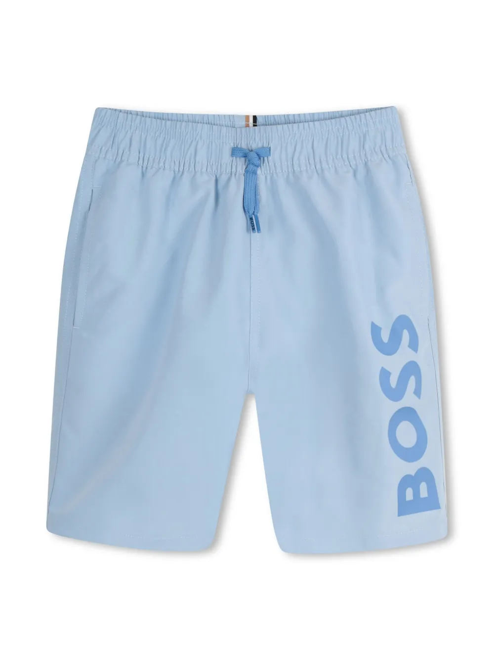 

Плавки-шорты с логотипом BOSS Kidswear, синий
