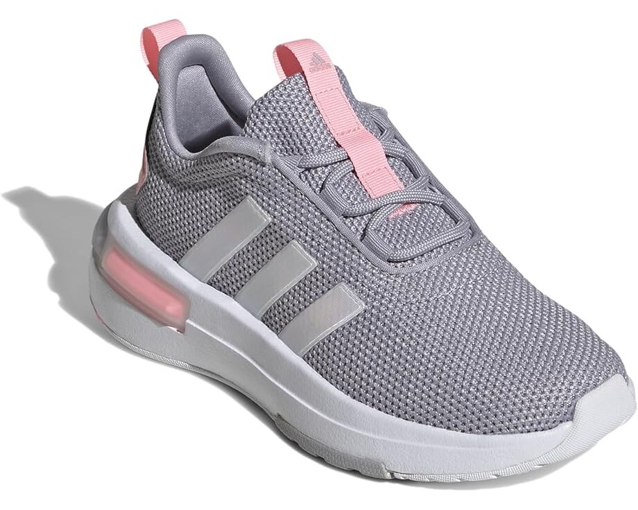 

Кроссовки adidas Kids Racer TR 23 Shoes, цвет Glory Grey/Iridescent/Pink Spark