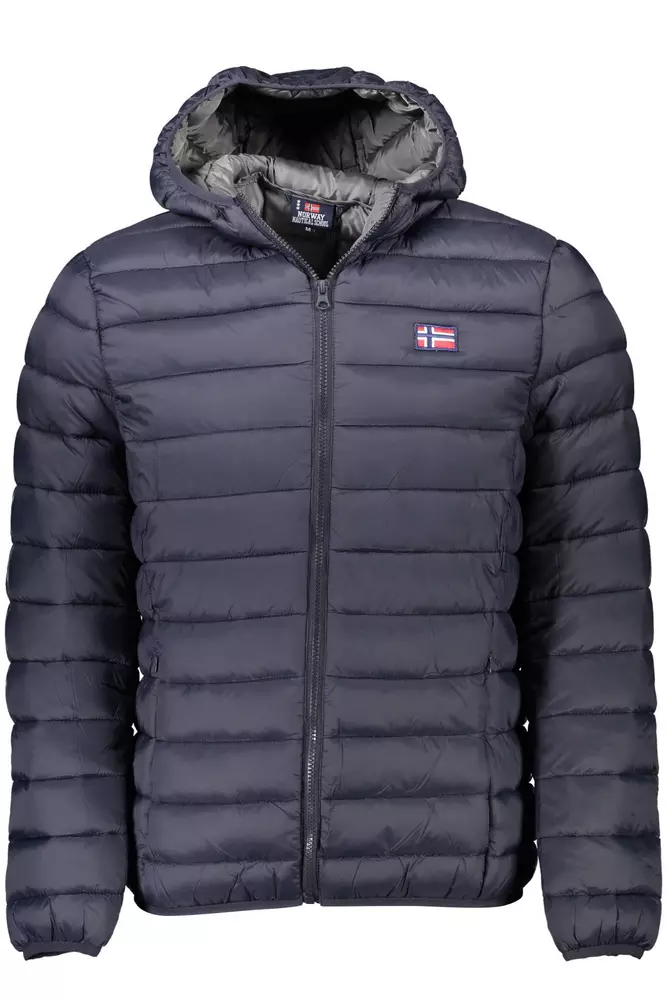 

Синяя мужская куртка из полиамида Geographical Norway