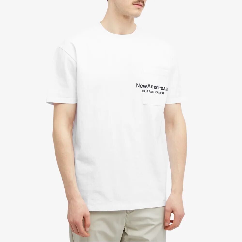 

New Amsterdam Surf Association Футболка с карманами, черный