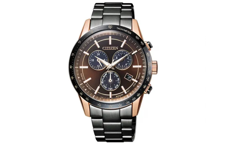 

CITIZEN Часы Men's Ecology Drive Collection Watch, Dark Brown