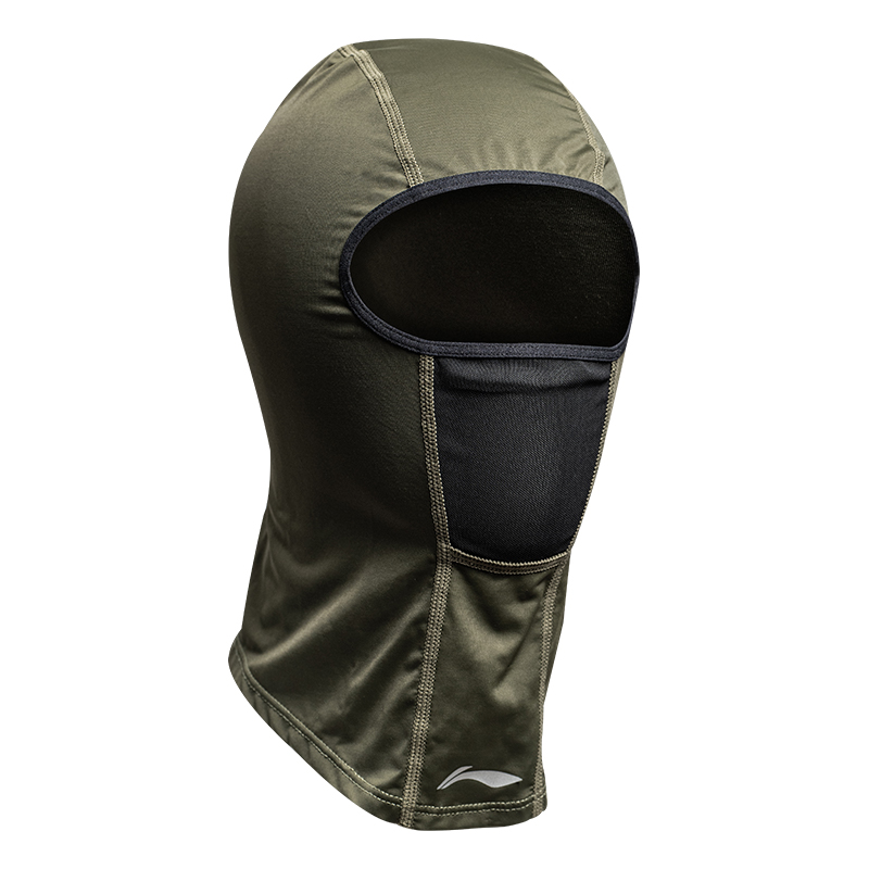 

LINING Ветрозащитная маска с защитой от солнца Elastane для горных и шоссейных велосипедов Unisex Black/Army Green