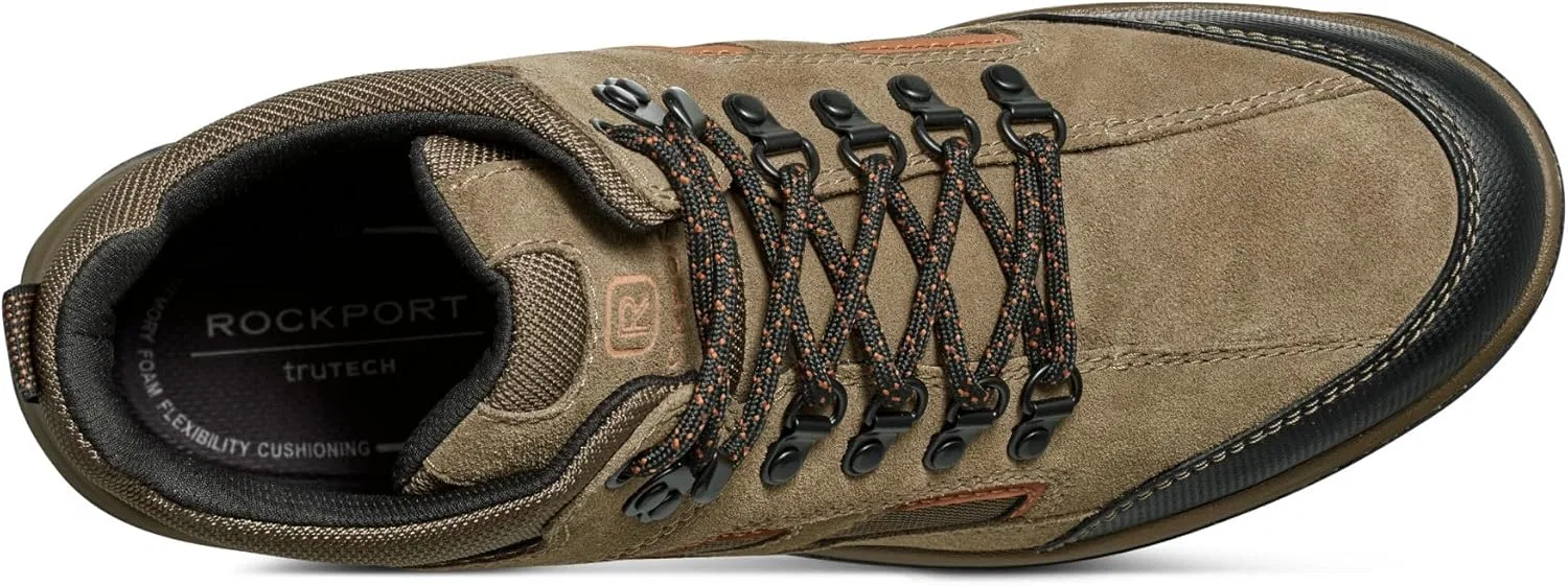 Водонепроницаемые мужские ботинки Rockport Evan, Taupe Multi — фото 4