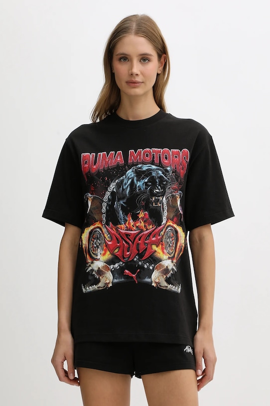 

Хлопковая футболка A$AP ROCKY Puma, черный