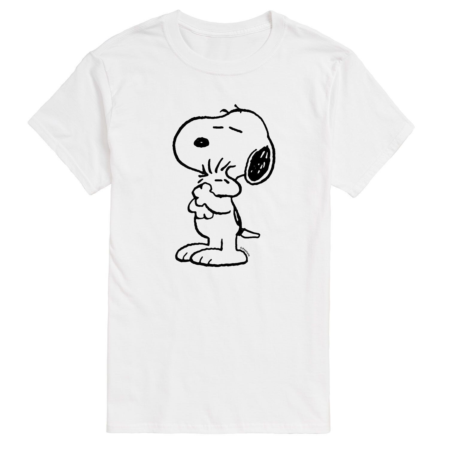 

Мужская футболка Peanuts Snoopy Love Woodstock Licensed Character