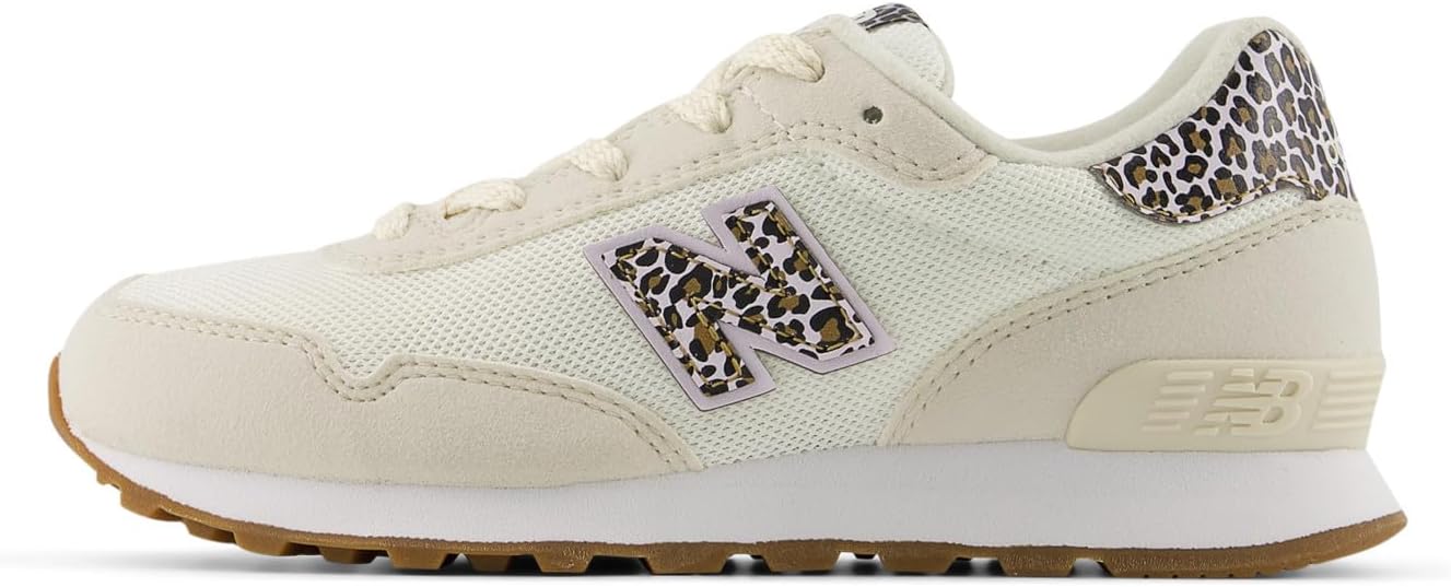 Кроссовки New Balance Kids 515 V1 на шнуровке, Linen/Taro — фото 2