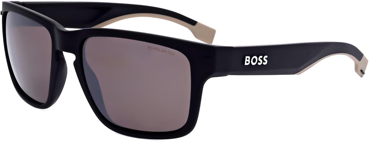 

HUGO BOSS женские солнцезащитные очки Modern, 087/6A Mt Blk Beige