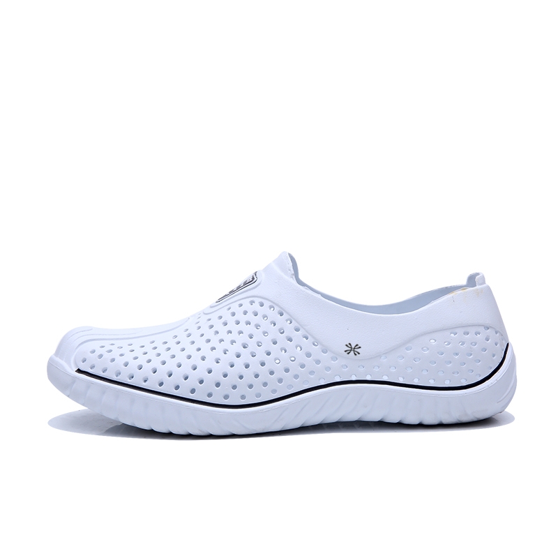 

Детские сандалии с противоскользящей подошвой и дышащим верхом для подростков YUZHAOLIN, белый