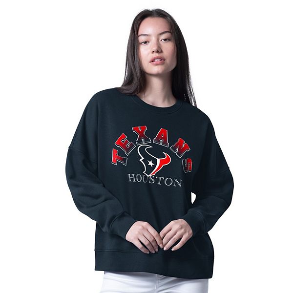 

Женский оверсайз свитшот Houston Texans navy G-Iii 4Her By Carl Banks, Синий, Женский оверсайз свитшот Houston Texans navy G-Iii 4Her By Carl Banks