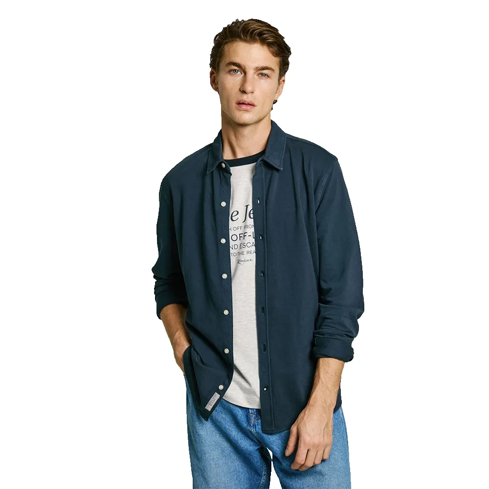 

Рубашка Pepe Jeans Abel, синий