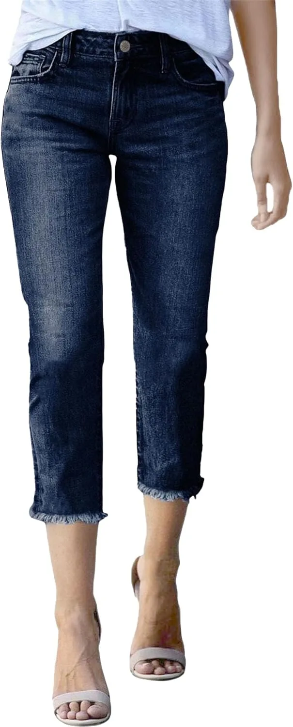 

Женские джинсы с высокой талией Stretch, облегающие, подчеркивающие линию бедер