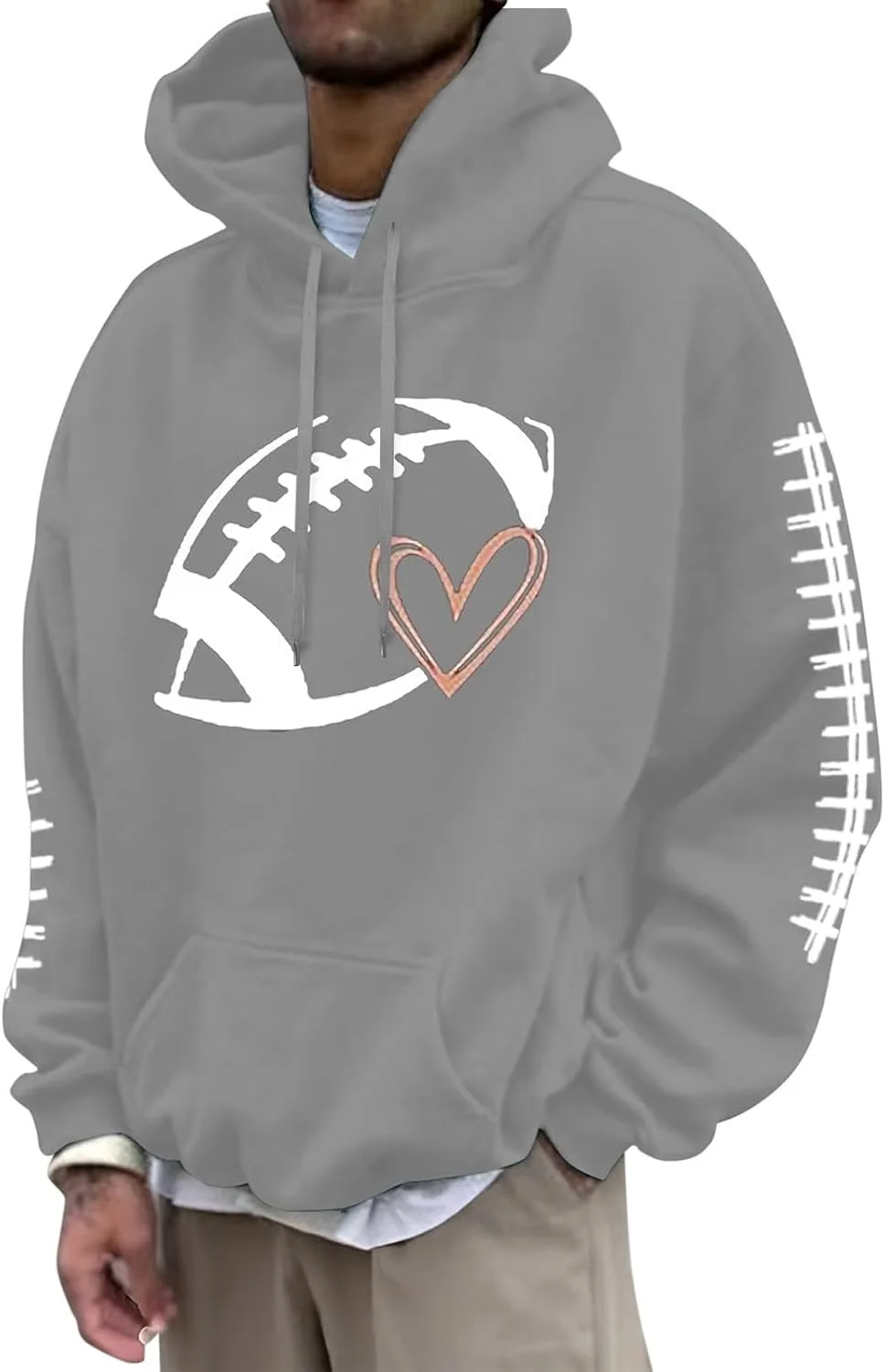 

Футболка Thatrich для мужчин легкая с принтом оверсайз