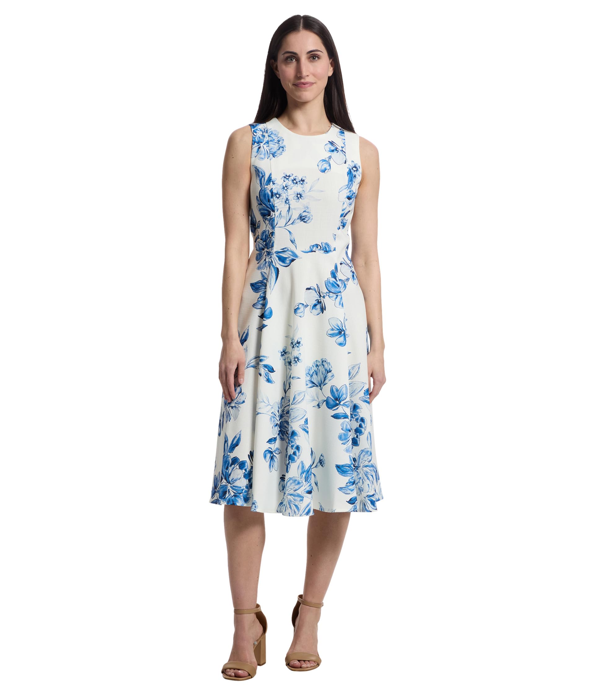 

Платье Calvin Klein, цвет Cham Multi