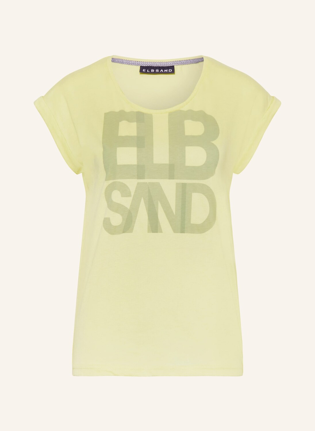 

Футболка элдис Elbsand, желтый