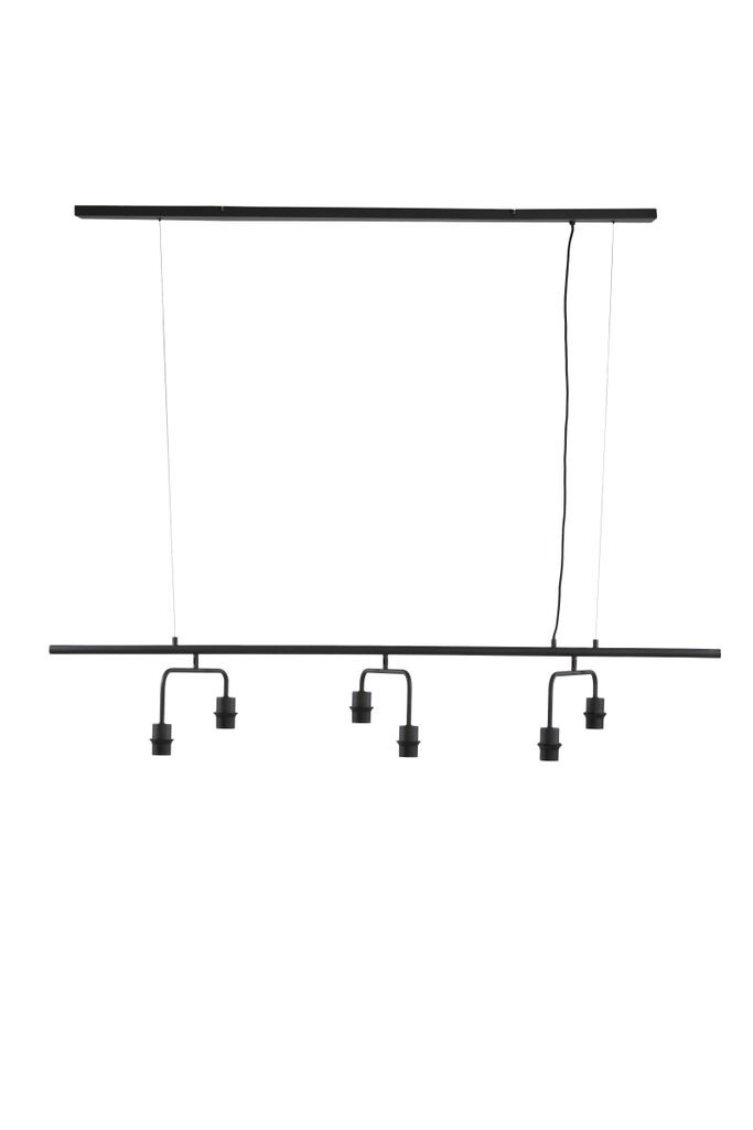 

Light & Living - Подвесной светильник EDISA - 160x50x25см - черный Present Time
