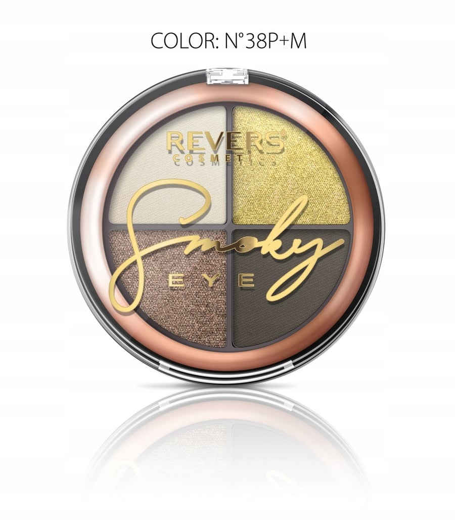 

Профессиональные стойкие тени для век Smoky Eye, оттенок 38 Revers