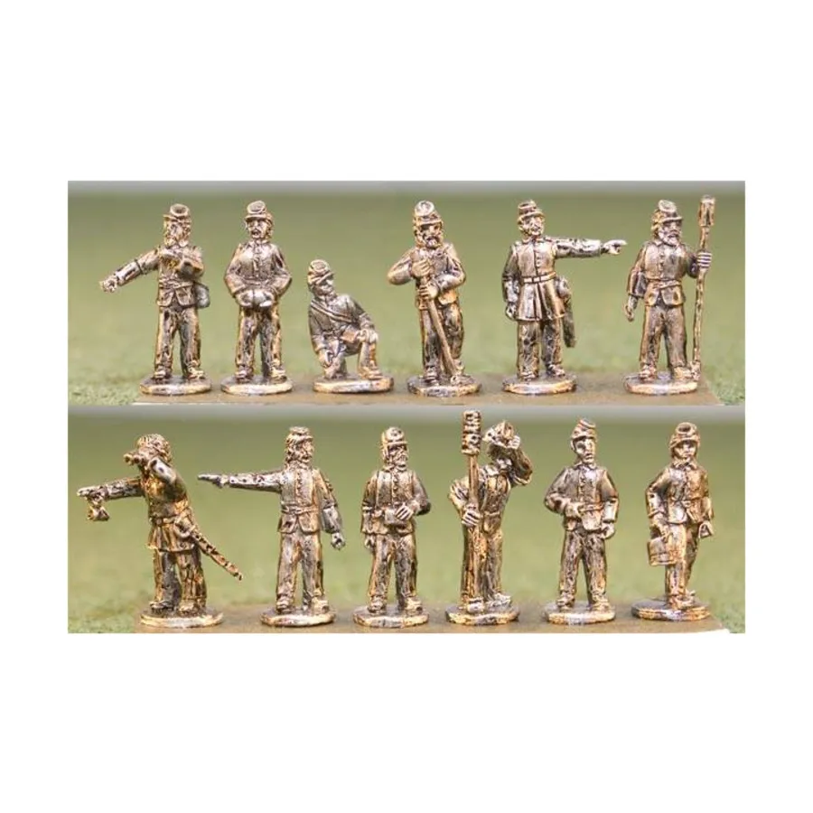 

Артиллеристы, Blue and the Gray Miniatures - Union (15mm)