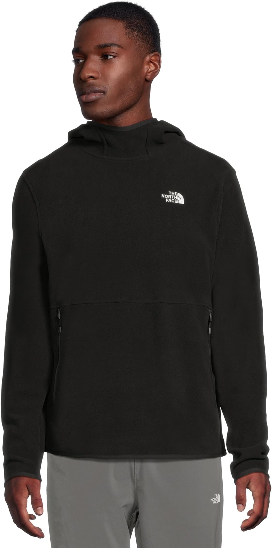 

Худи The North Face Glacier Fleece Pullover Hoodie, черный