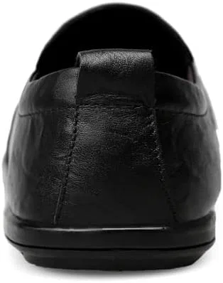 Лоферы кожаные Round Toe Leather, Black SayfuR — фото 4