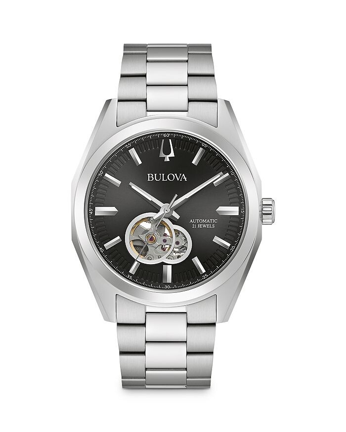 

Часы Bulova Surveyor, 42 мм, черный