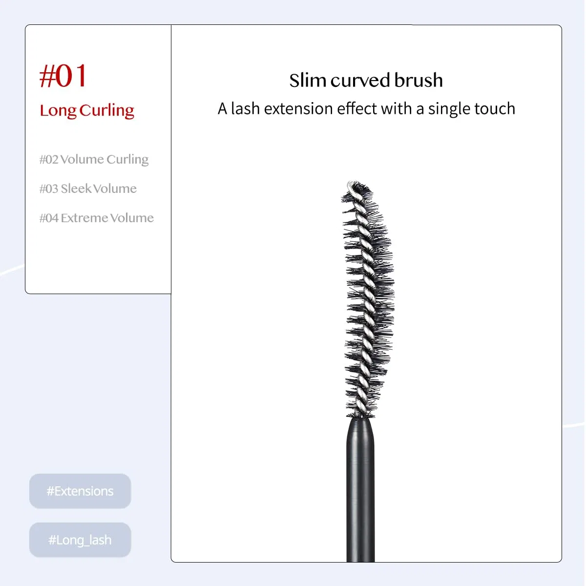 Водостойкая тушь для ресниц «Kill Lash Superproof Mascara - Long Swing» от Clio Clio, Black — фото 3