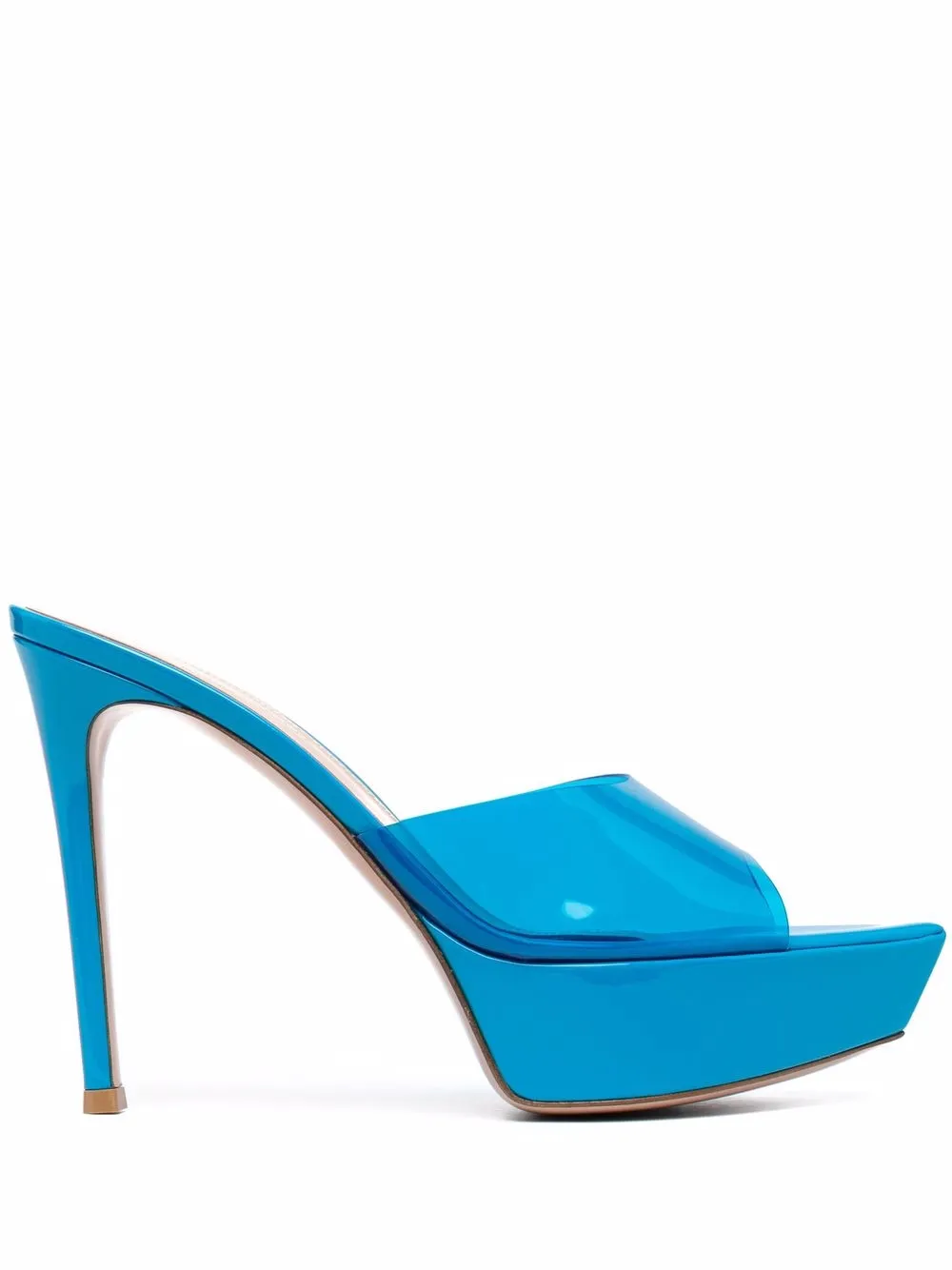 Босоножки с открытым носком Gianvito Rossi, синий