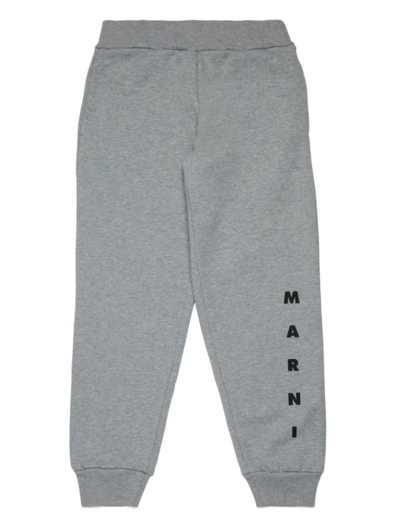 

Спортивные брюки Marni Kids с логотипом, серый