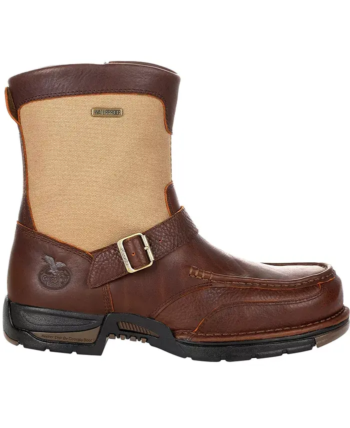 

Мужские ботинки Athens Waterproof со шнуровкой сбоку Georgia Boot, коричневый
