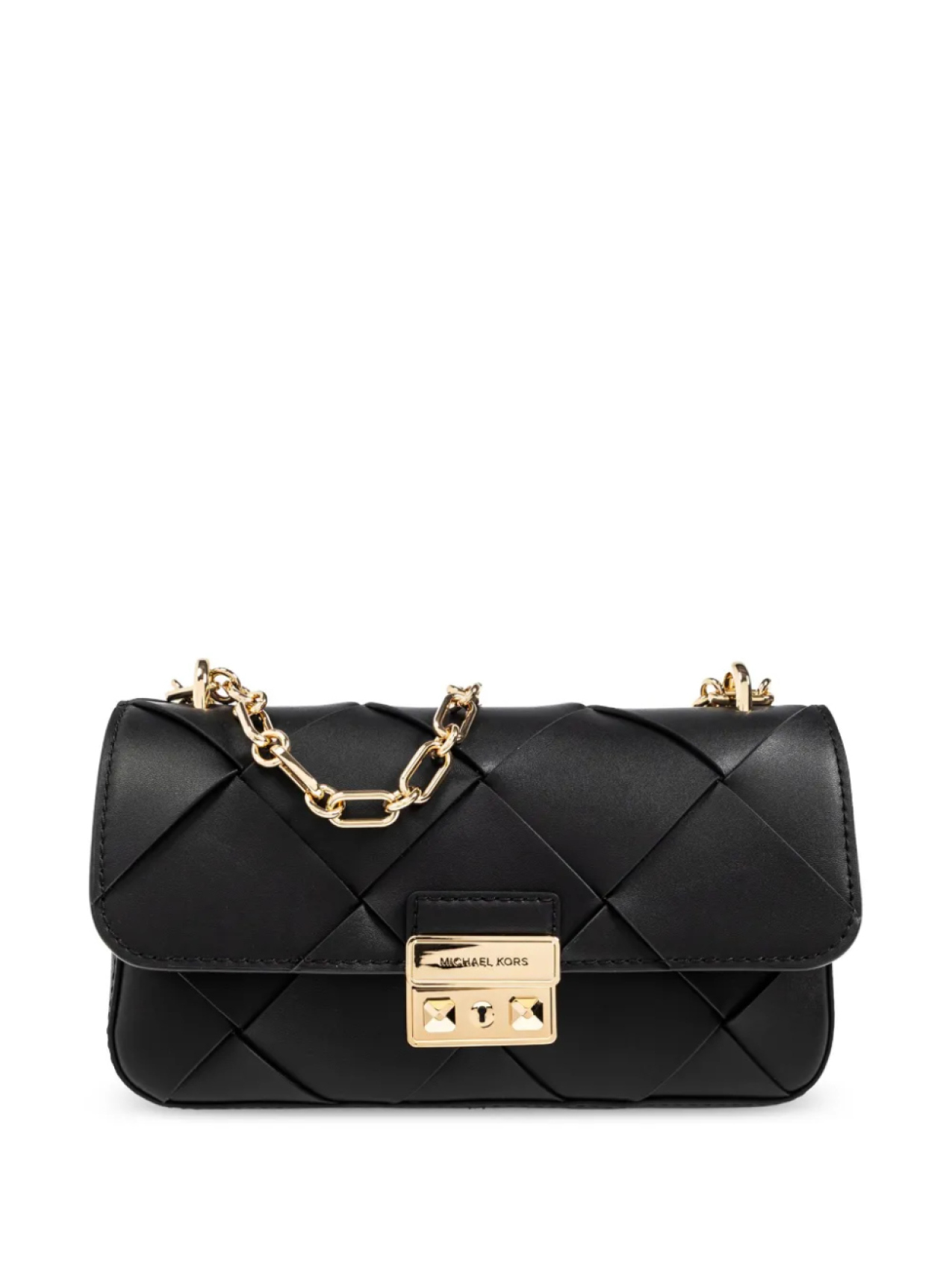 

Сумка через плечо Michael Michael Kors с цепочкой, черный