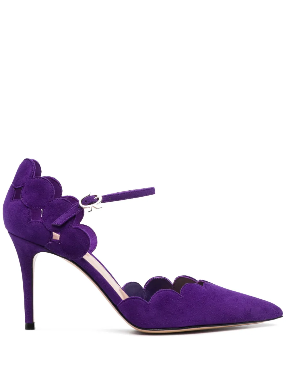 Туфли Ariana D'Orsay 90 Gianvito Rossi, фиолетовый